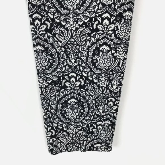 J crew Winnie cropped pant size 6 damask print - Picture 2 of 10